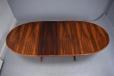 John Mortensen design oval extending dining table in vintage rosewood - view 8