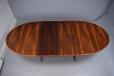 Heltborg Mobler oval extending dining table on pedestal legs designed by John Mortensen for sale