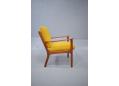 Stylish teak armchair model PJ 112 produced by Poul Jeppesen. Purchased 1966