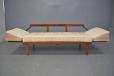 1957 design teak frame model FD453 by Peter Hvidt and Orla Molgaard for sale