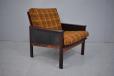 Vintage rosewood framed CAPELLA armchair designed 1959