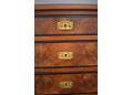 Each of the drawers features a brass handle and lock, key is not supplied.