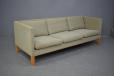 Danish design 3 seater box frame sofa by Soren Lund