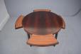 Flip Flap extending dining table in rosewood produced 1960s by Dyrlund Smith