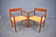 Teak Carver chair Designed by Henry W Klein | BRAMIN - view 3