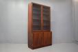 Rosewood display cabinet designed by kai winding for sale