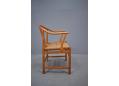 Beech & woven papercord chair by Hans Wegner for Fritz Hansen