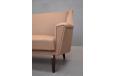 Vintage sprung settee produced by Danish Cabinetmaker