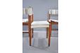 Set of 4 Kurt Ostervig design side chairs in teak.