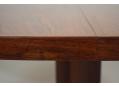 Dalbergia Latifola rosewood dining table with 2 leaves made in Denmark.