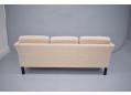 Modern 3 seater sofa in classic box design - view 5