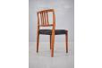 All of the chairs were recently upholstered in black colour fabric.