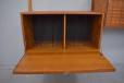 Vintage teak 2-bay ROYAL system with drop down desk | Poul Cadovius - view 9