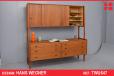 Vintage teak RY20 wall unit design by Hans Wegner | Ry Mobler - view 1
