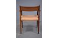 Arne Vodder vintage rosewood armchair with leather upholstery. - view 5