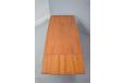 Midcentury danish design vintage teak dining table with 2 draw leaves