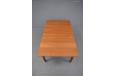 Vintage teak dining table produced by France & Daverkosen model 542