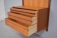 Single bay ROYAL system in vintage teak | Poul Cadovius - view 8