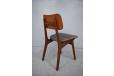 Vintage teak dining chair with new wool seat | KORUP - view 8