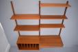 2 bay CADO shelving system in Vintage teak 