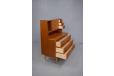Vintage teak vanity unit with pull out writing desk - view 7