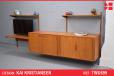 Modular teak 3-bay FM System by Kai Kristiansen - view 1
