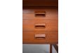 Easy to use solid teak finger grip handles on all drawers