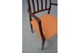 Stunning deep colour rosewood frame armchair model 66 from 1974