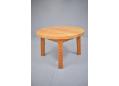 Antique round coffee table in solid oak from Otto Ostbjerg - view 5