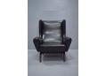 Illum Wikkelsoe armchair | Black leather Model 110 - view 11