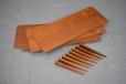 30cm deep vintage teak shelf | PS SPARES - view 3
