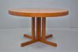 Vinatge teak dining table designed 1968 by Johannes Andersen for Hans Bech