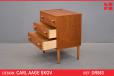 Small chest of 3 drawers in teak | Carl Aage Skov design - view 1