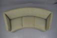 3 seat sofa with curved frame ideal for a large bay window