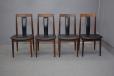 1966 Hans Olsen design for Frem Rojle set of 4 dining chairs