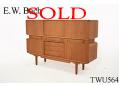 E W Bach two tier sideboard | Teak