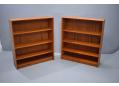 Danish teak bookcase with 1 fixed shelf & 2 adjutsable shelves. SOLD