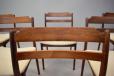 Chr Jessen Mobelfabrik production 1975  vintage rosewood chairs