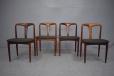 Model Juliane dining chairs by Johannes Anderse, set of 4