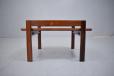 Midcentury Danish side table in brazilian rosewood - view 2