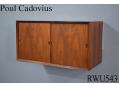 Poul Cadovius rosewood cabinet | 2 door