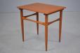 Small vintage teak side table produced in 1960s by Danish Mobelfabrik