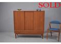 Small sideboard with sliding doors | Teak