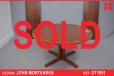 Vintage rosewood dining table model 25 designed by John Mortensen - view 1