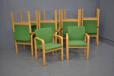 Contrast armchair with beech frame for sale