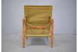 Original first edition Rud Rasmussen produced SAFARI chair, designed 1933 by Kaare Klint