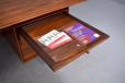 Large executive desk in vintage rosewood | Henry Rosengren Hansen - view 11