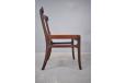Vintage dining chair in mahogany frame. Rungstedlund serie designed 1967 by ole wanscher