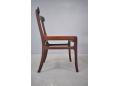 P JEPPESEN cabinet maker produced RUNGSTEDLUND dining chair in mahogany