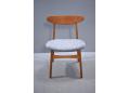 Danish single dining chair made by Carl Hansen & Son.